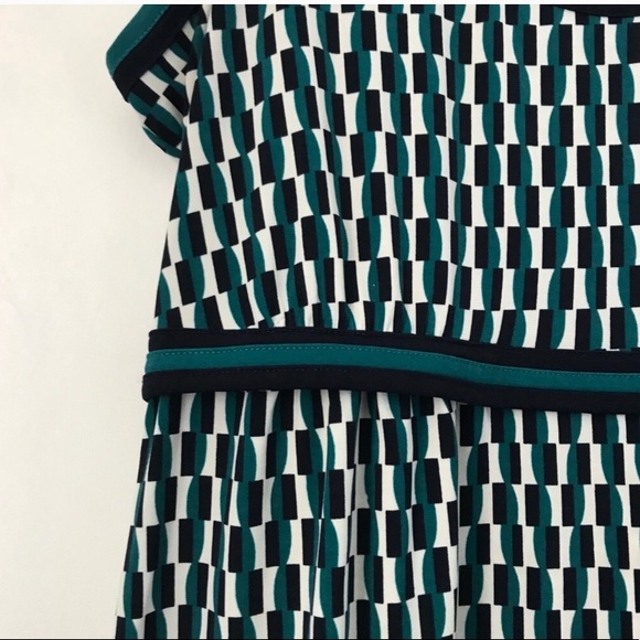 Max Studio Geometric Print Sleeveless Sun Dress - Picture 4 of 6